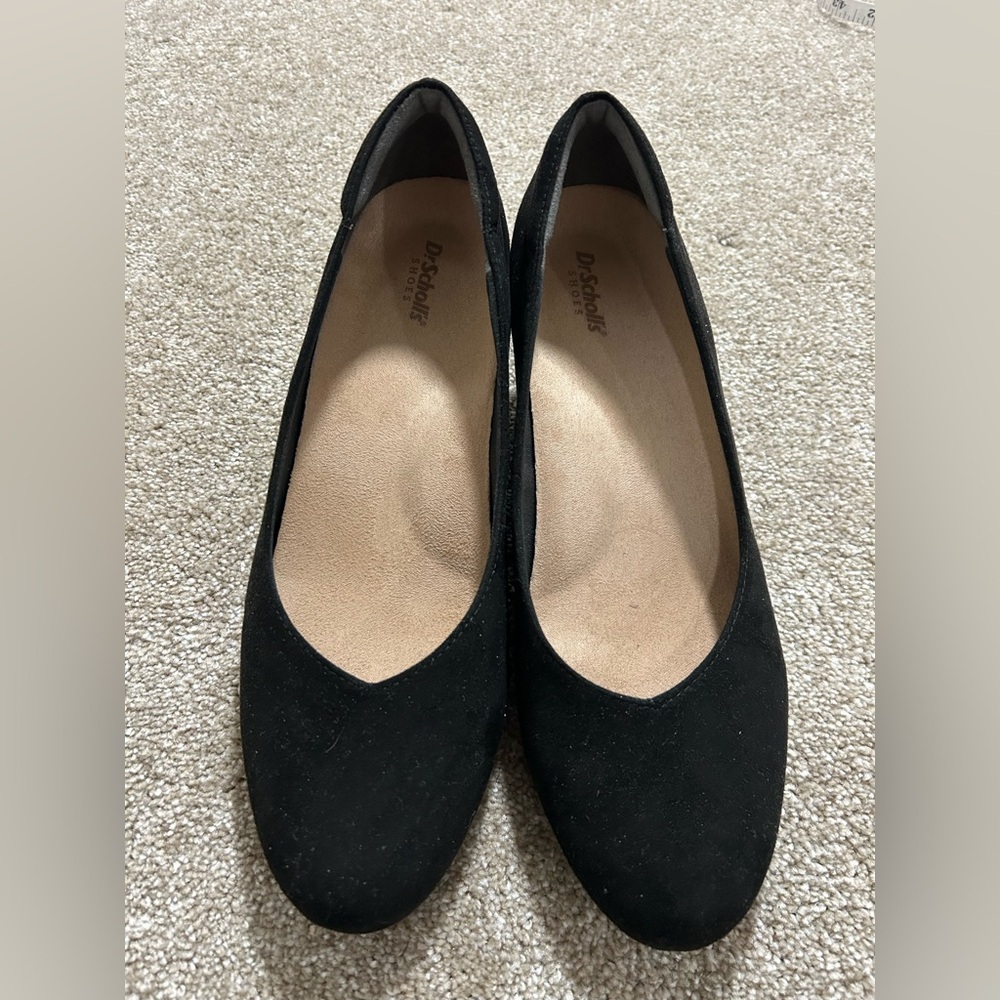Dr Scholls Womens‎ Be Ready Wedge Pump Black Size 10 Wide